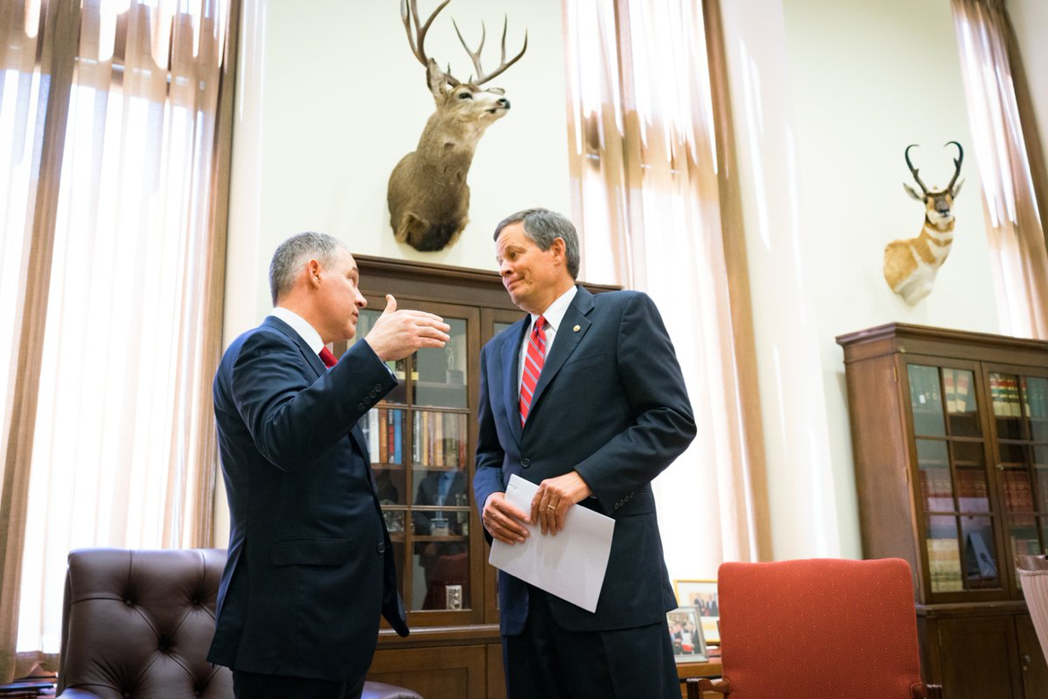 Daines and Pruitt