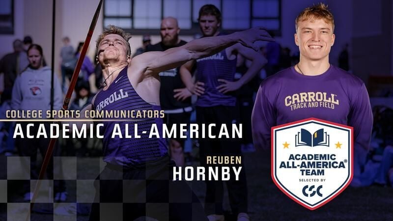 Rueben Hornby Named CSC Academic All-American