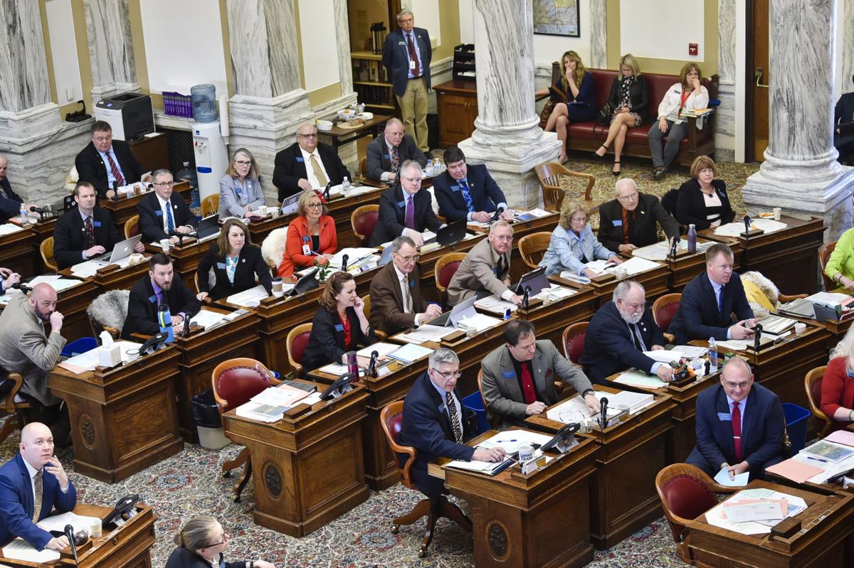 What's the status of GOP unity at the end of Montana's legislative