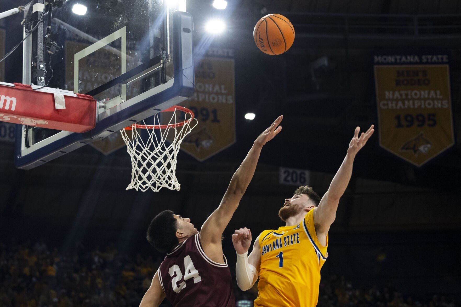 Tyler Patterson Photos: Montana State Bobcats host Montana Grizzlies basketball