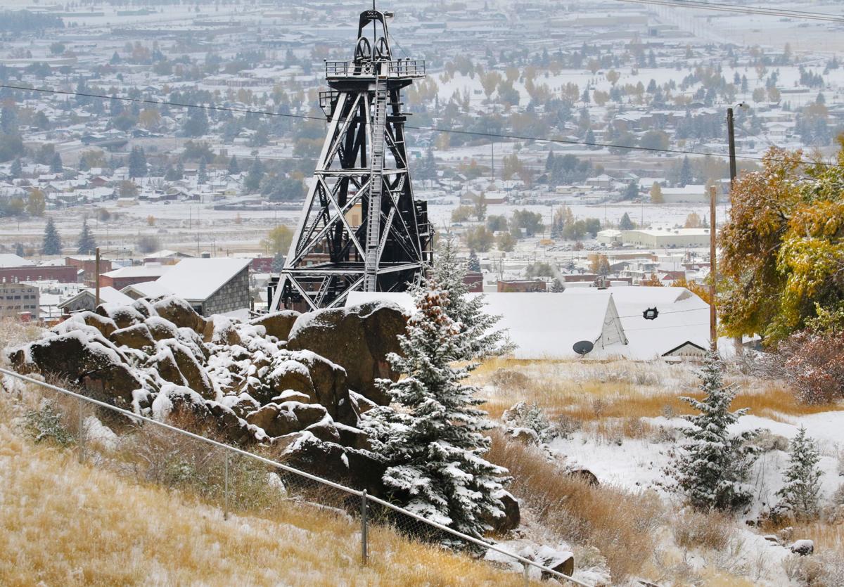 Butte gets first snow but what else does the Old Man have in store