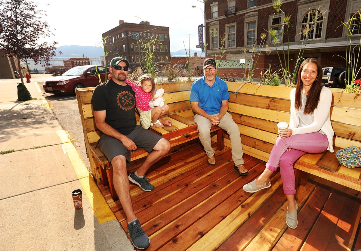 Butte's first parklet