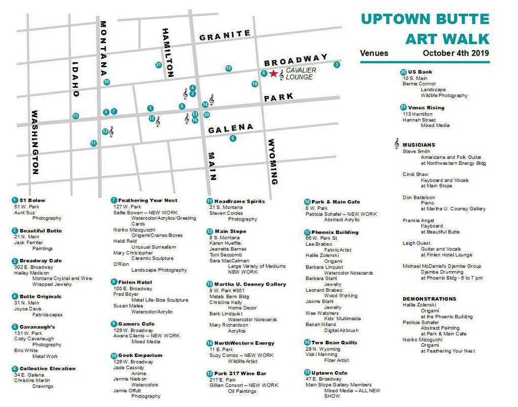 Art Walk To Have Its Season Finale Local Mtstandard Com