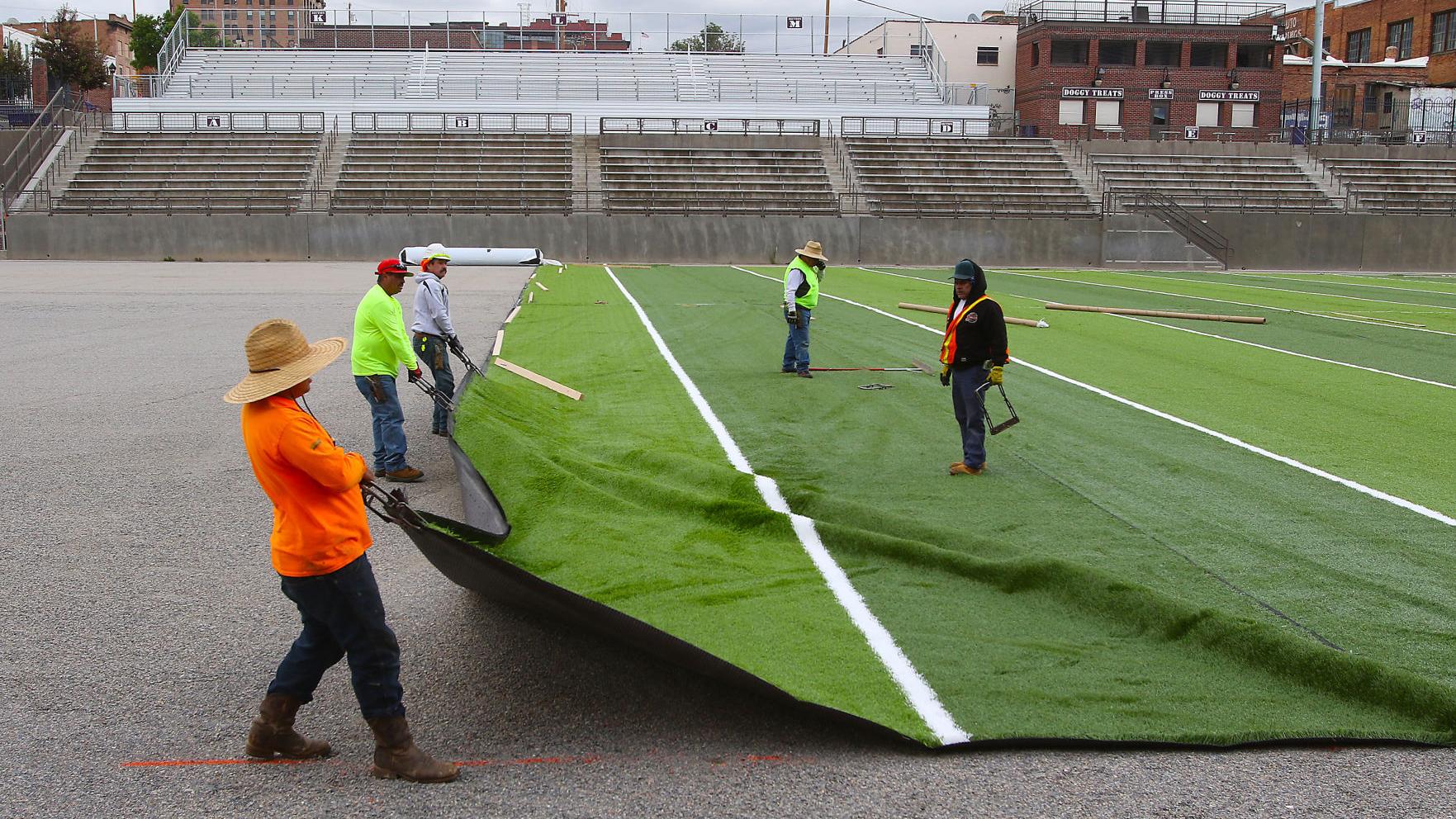 Crumb Rubber Controversy Continues As Naranche Turf Installed Local Mtstandard Com