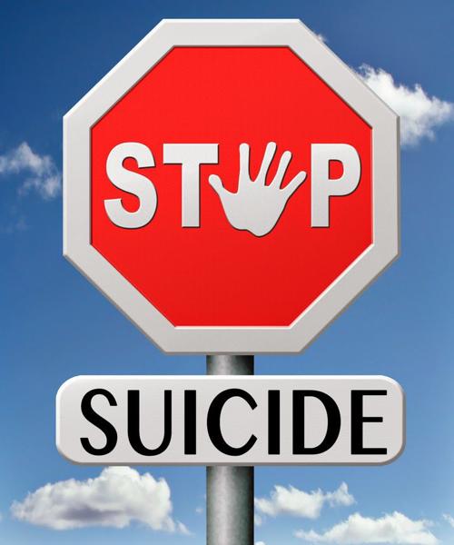 Stop suicide icon