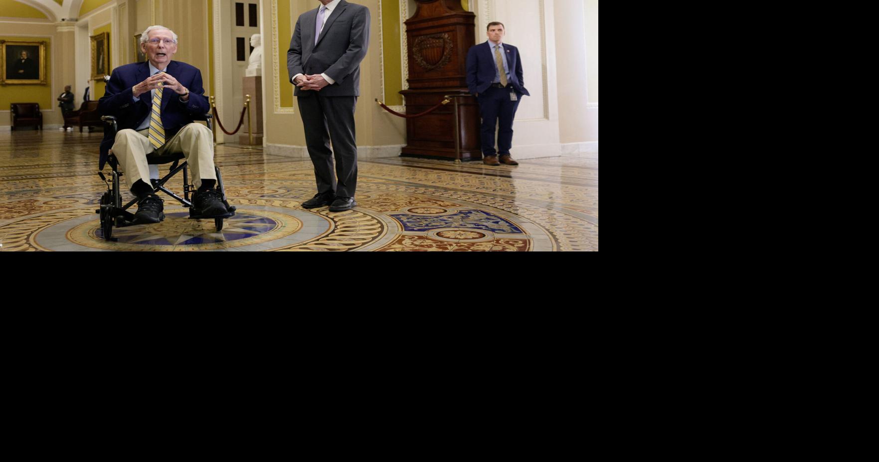 Mitch McConnell returns to Senate after long absence