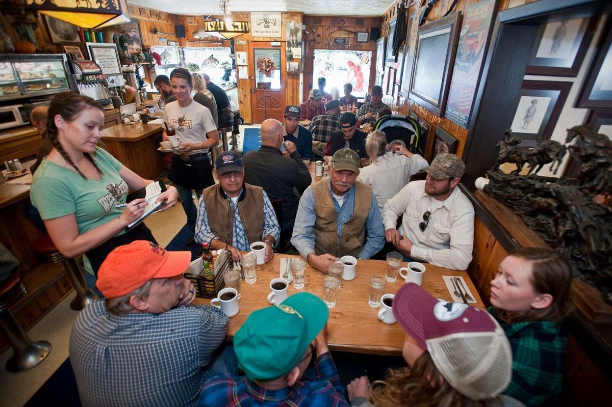 THE LAST BEST PLATES Bozeman's Western Cafe is determinedly and