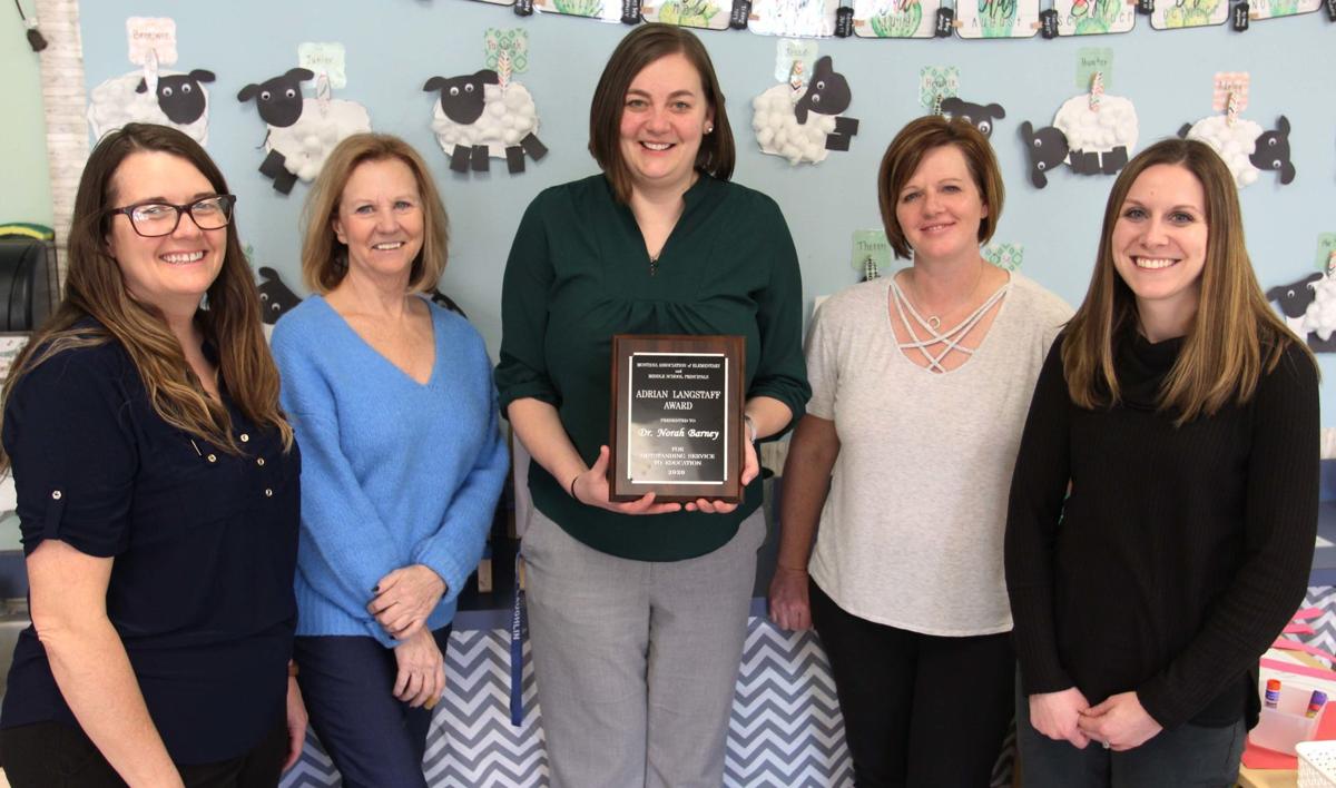 Lincoln Primary principal wins award