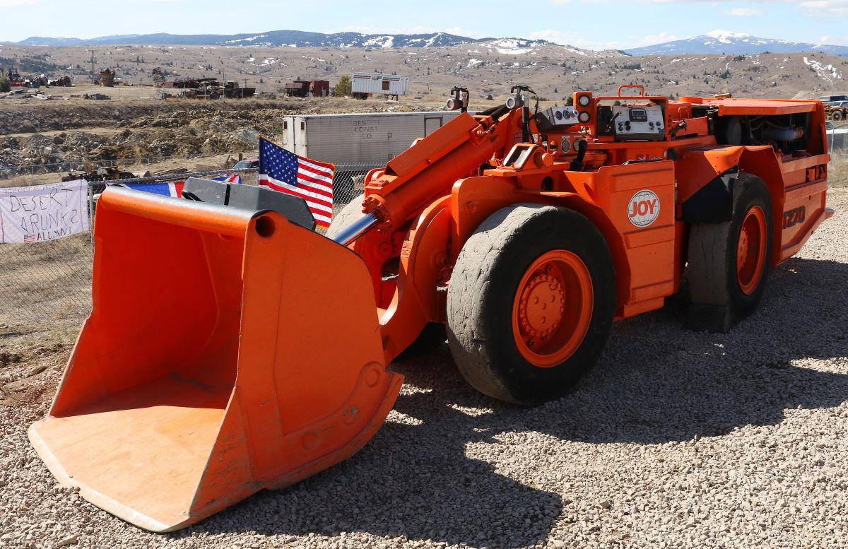 Stillwater Mining Co. donates loader to Montana Tech