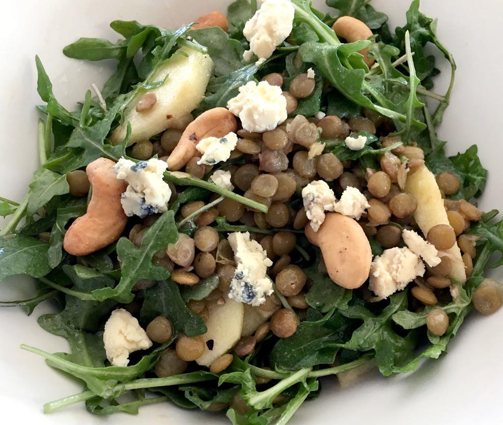 Taste The Pulse Of Spring With This Lentil Arugula Salad With