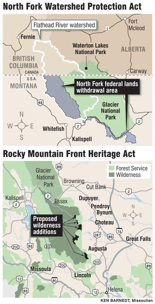 Rocky Mountain Front Montana Map North Fork Flathead And Rocky Mountain Front Maps | | Mtstandard.com