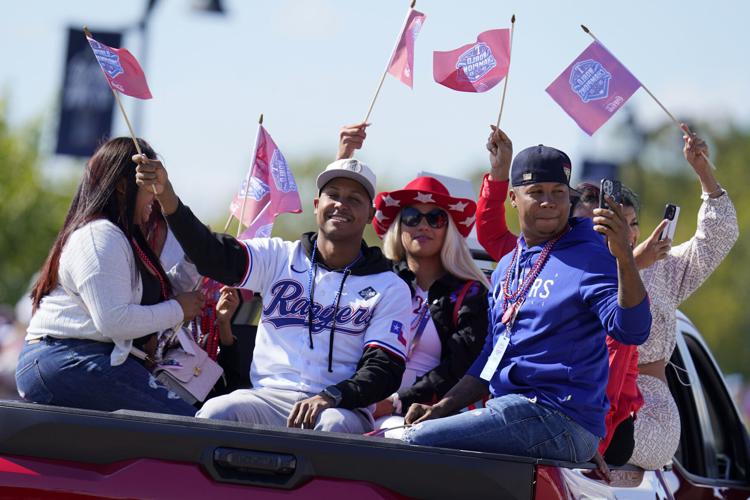 World Series MVP Seager takes swipe at rival as Rangers celebrate 1st title  with parade