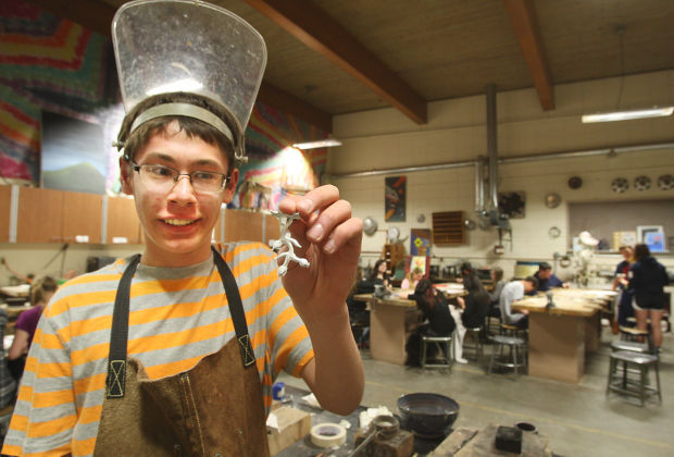 Artful exposure: Metal casting whets Butte students' creativity