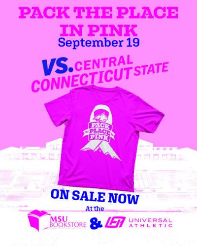 Montana State fans encouraged to ‘Pack the Place in Pink’ for Sept. 19 football game