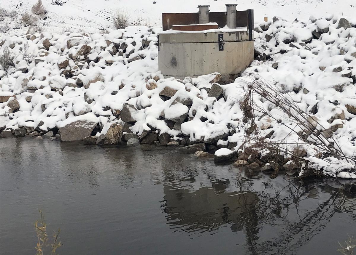 Berkeley Pit discharge point in Silver Bow Creek