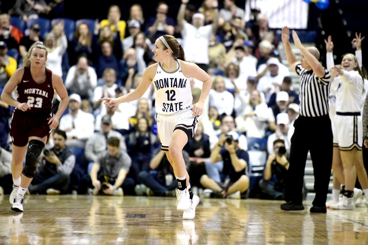 Montana State Women S Basketball Team Downs Montana To Claim Share