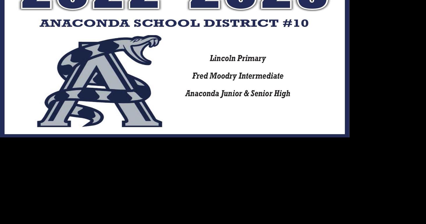 Anaconda School Calendar 2022 2023