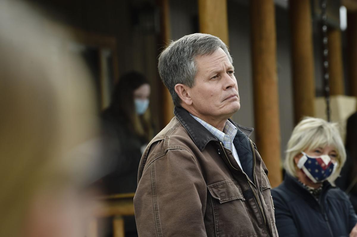 Republican candidate for U.S. Senate Sen. Steve Daines