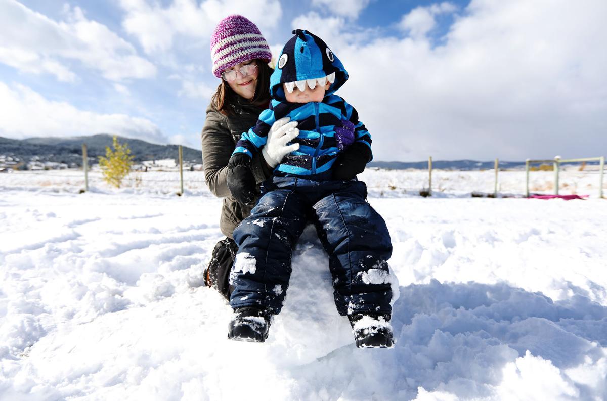 Winter arrives in Butte