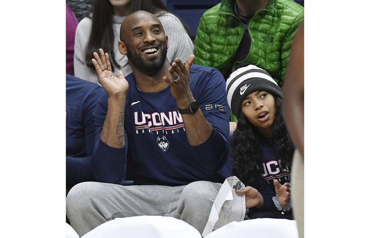 UConn's new shirts feature letter from Gianna Bryant