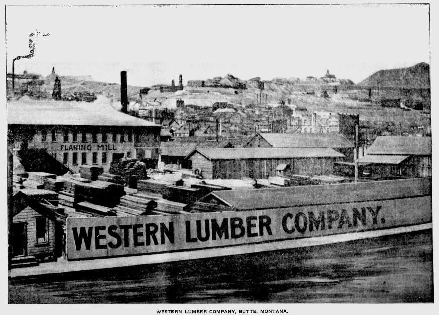 Mining City History Western Lumber Company thrived even in brick era