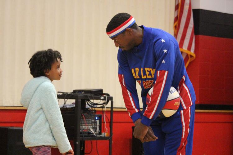 Harlem Globetrotters share message of bullying prevention