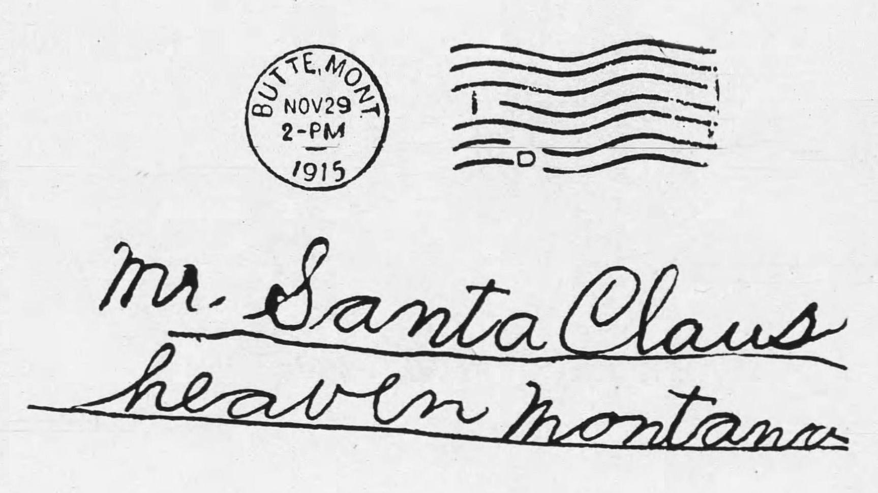 Letters to Santa from Butte children span the decades - Vimarsana News