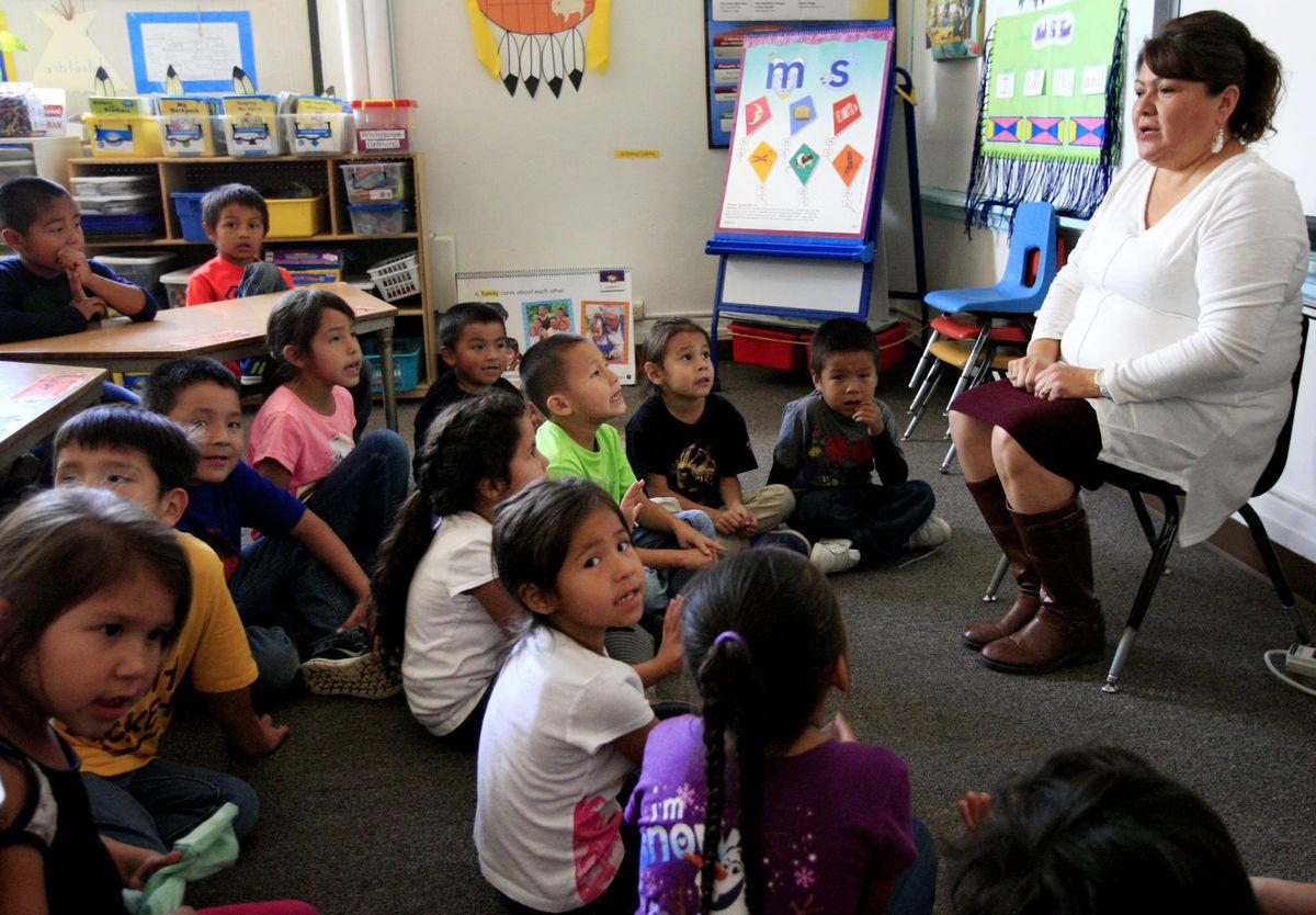 Identity in words Crow Agency school builds language instruction from the ground up