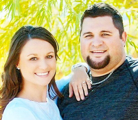 Chelsie Moquist and Cory Orrino