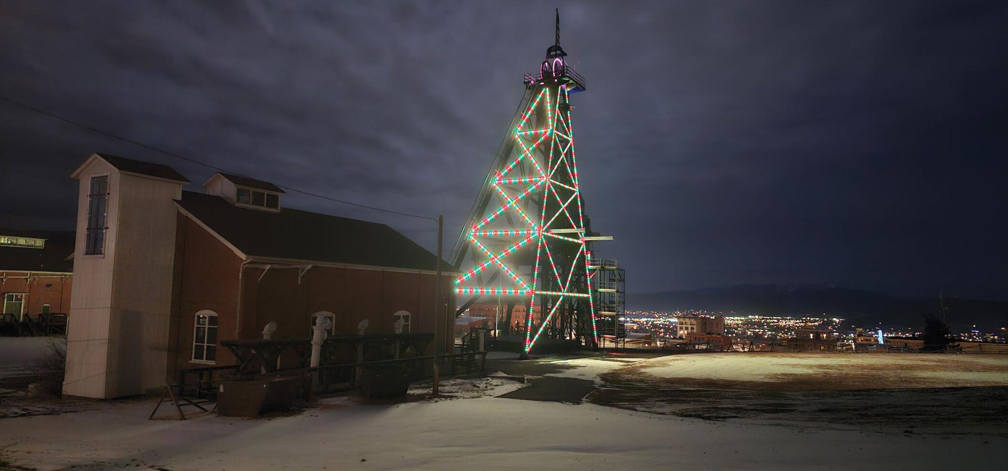 A beacon of hope illuminating the hill: Butte's headframe lighting project