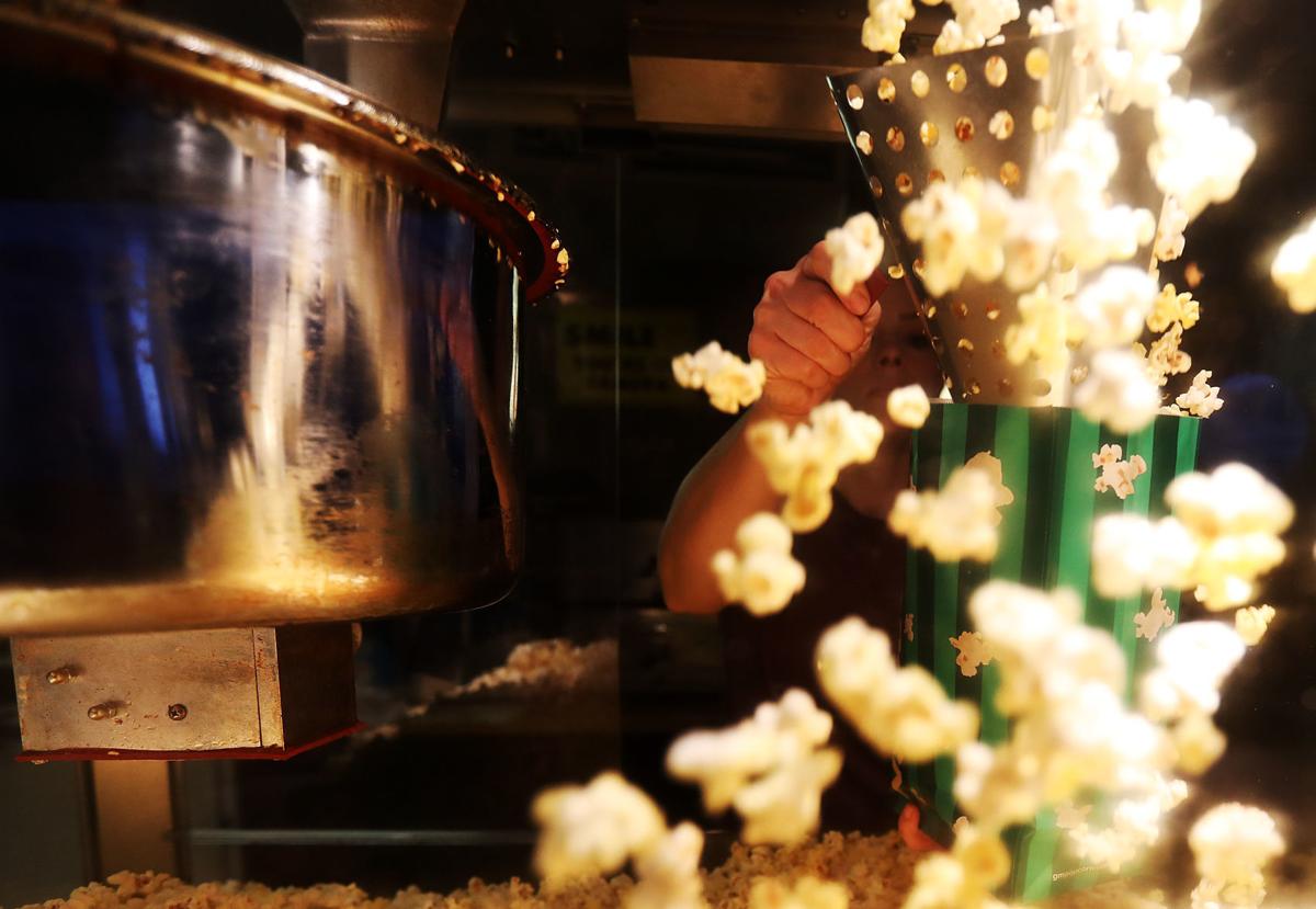 Popcorn at the drive in