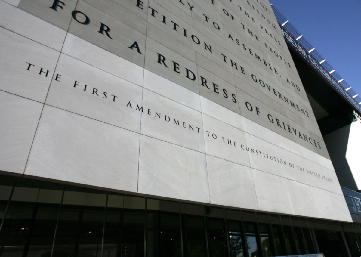 Question #6: What is one right or freedom from the First Amendment?