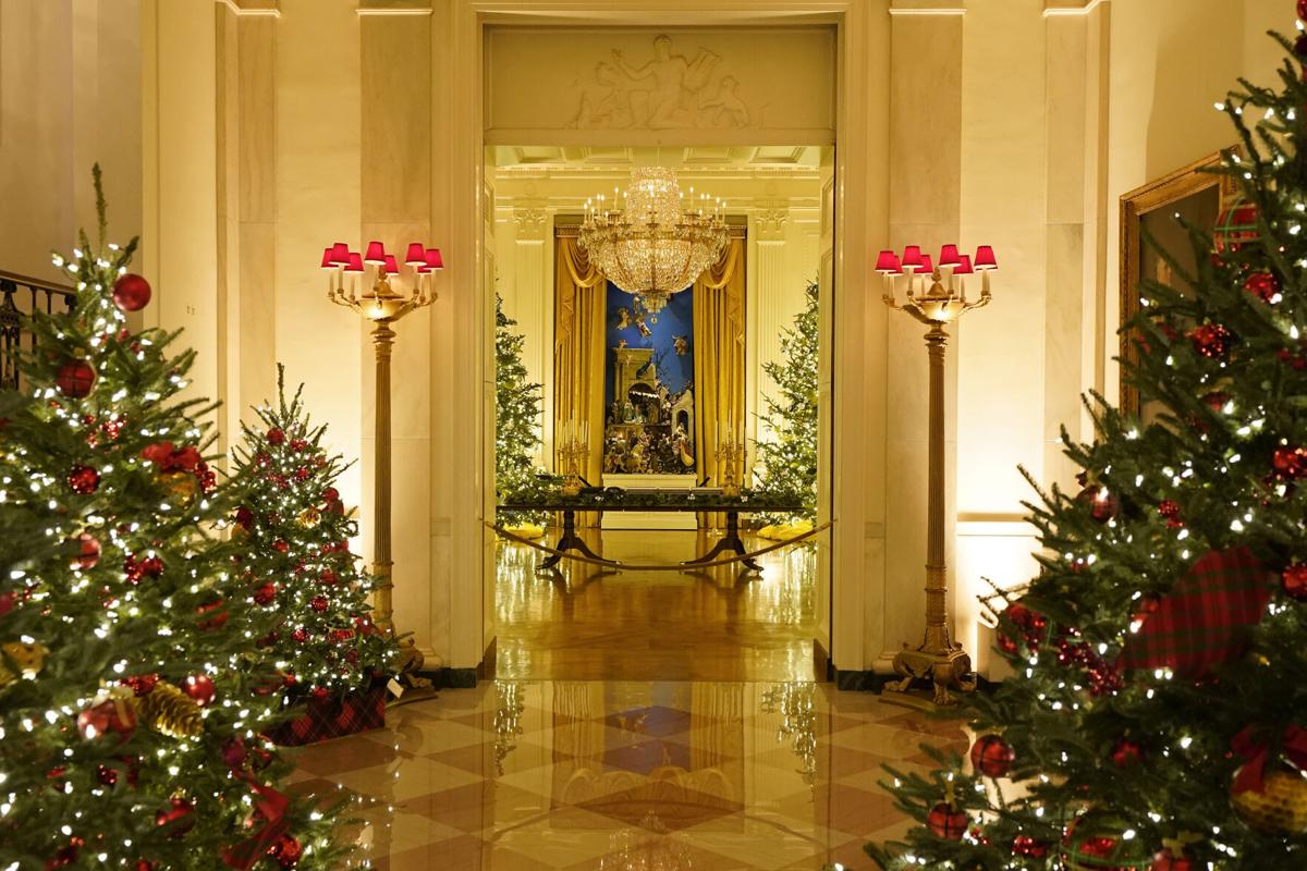 Photos White House Christmas decorations unveiled National News