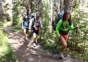 Long-haul trekkers of the Continental Divide Trail deliver dollars and scents