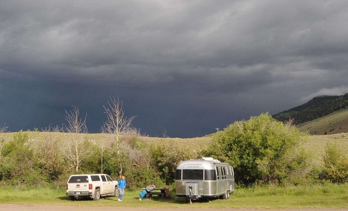 Camping out