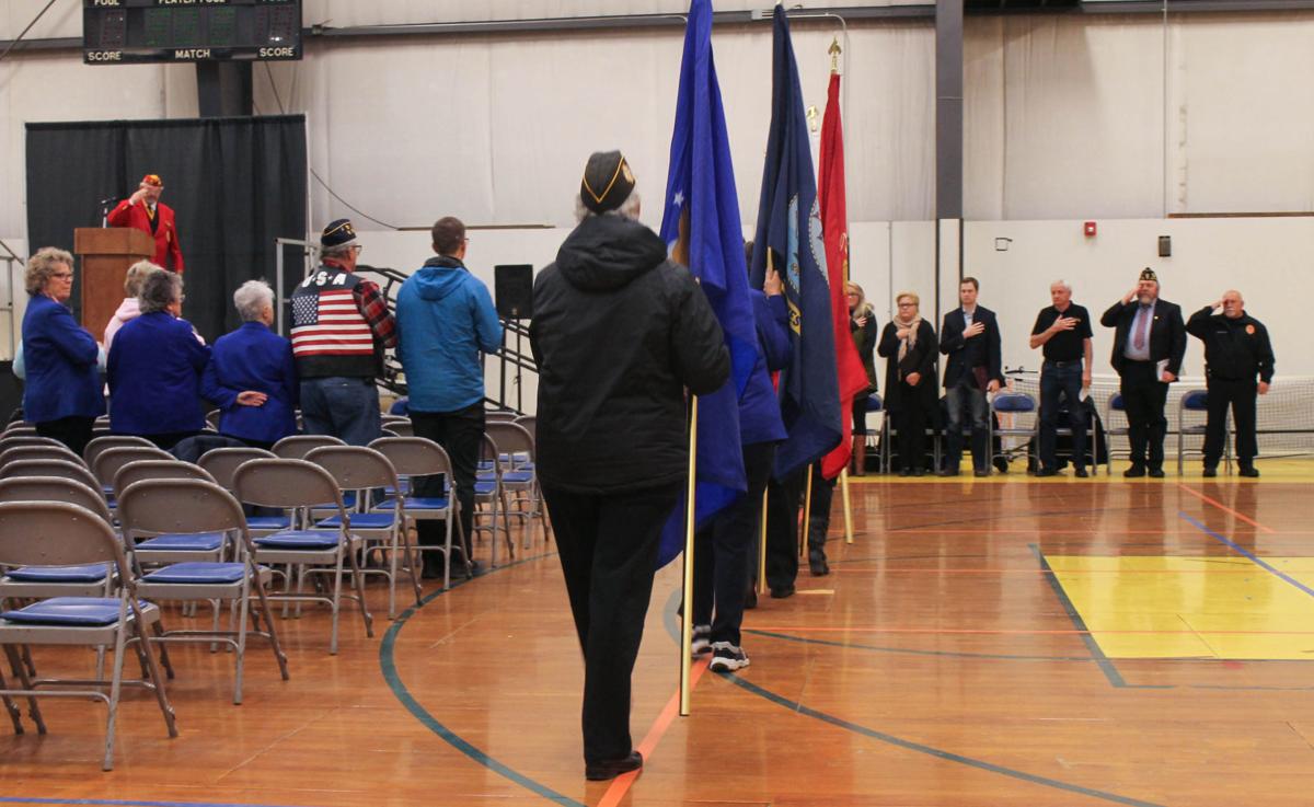 Butte Veterans Day service honors both veterans and their families