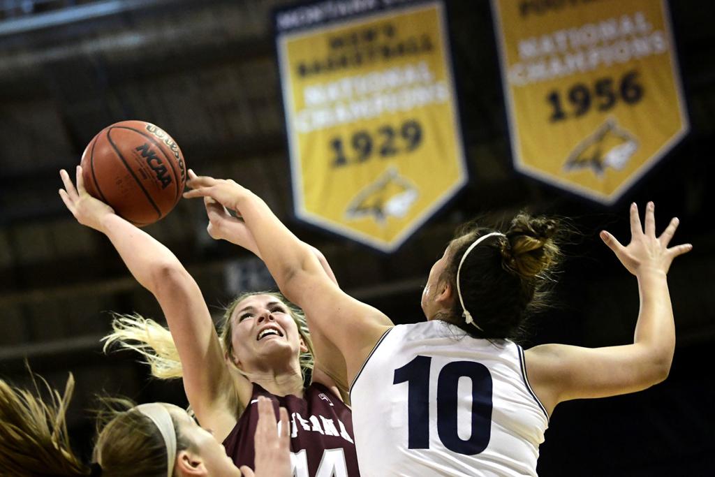 Montana State Women S Basketball Team Downs Montana To Claim Share