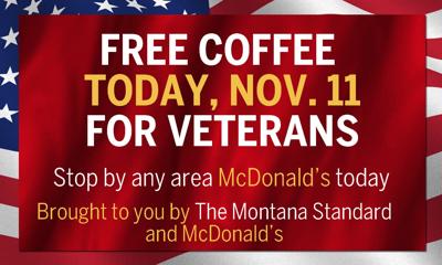 Free Coffee Today For Area Veterans Local Mtstandard Free Coffee Today For Area Veterans