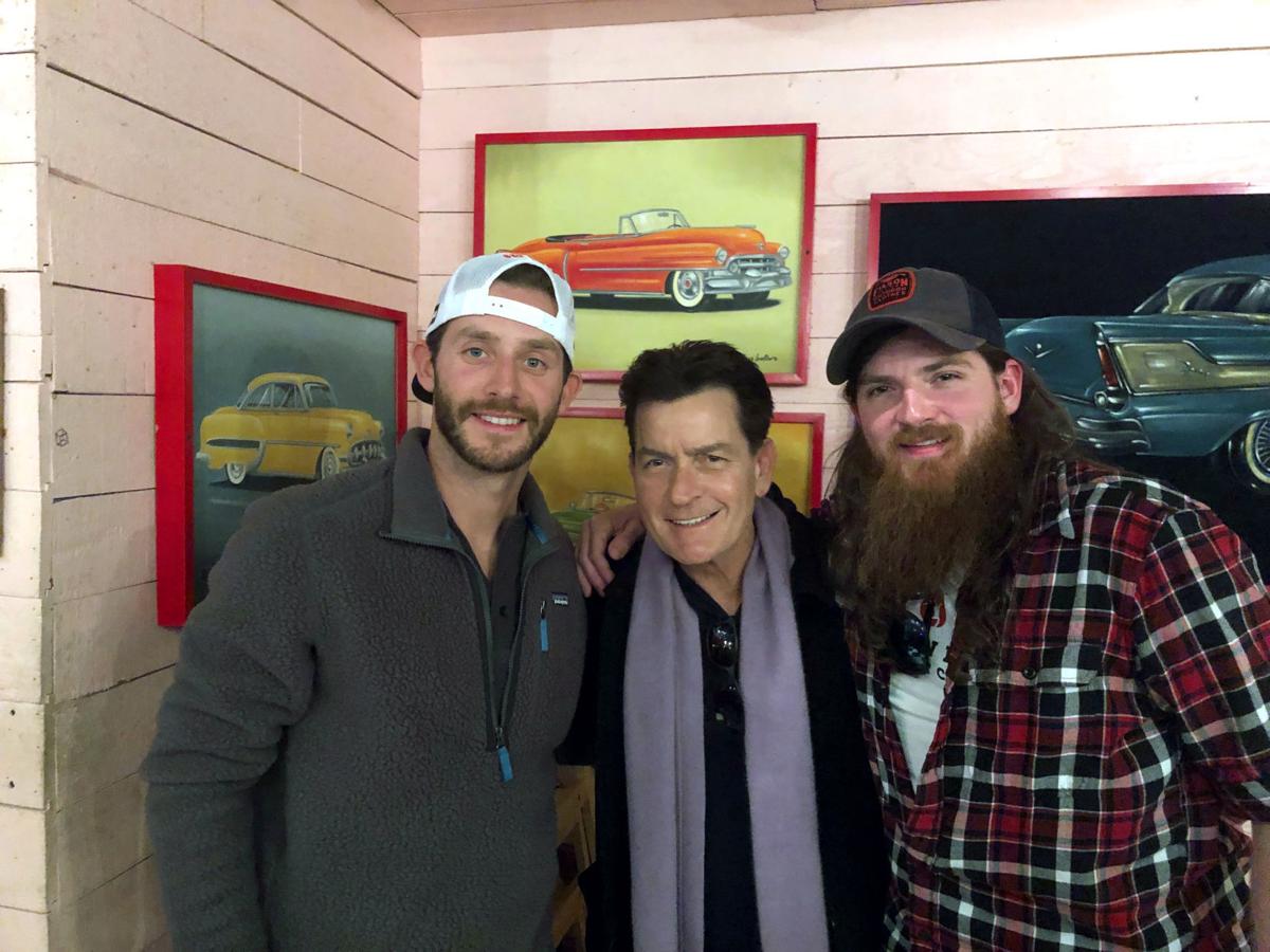 Tim Montana and Charlie Sheen
