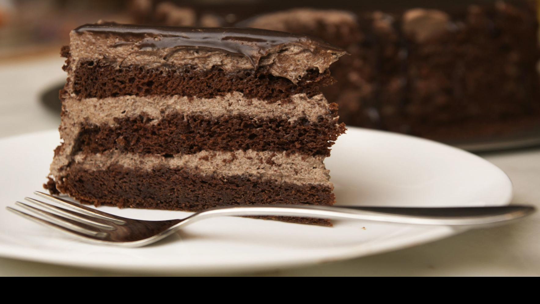 Chocolate Mousse Cake For Valentine S Day Food Cooking