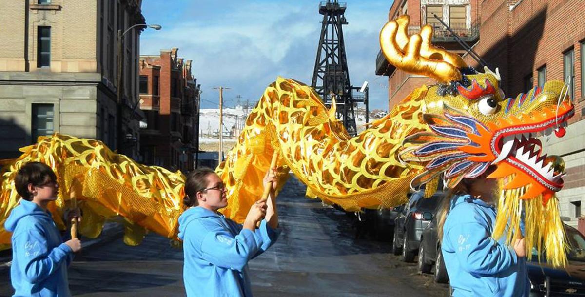Mai Wah Society's dragon