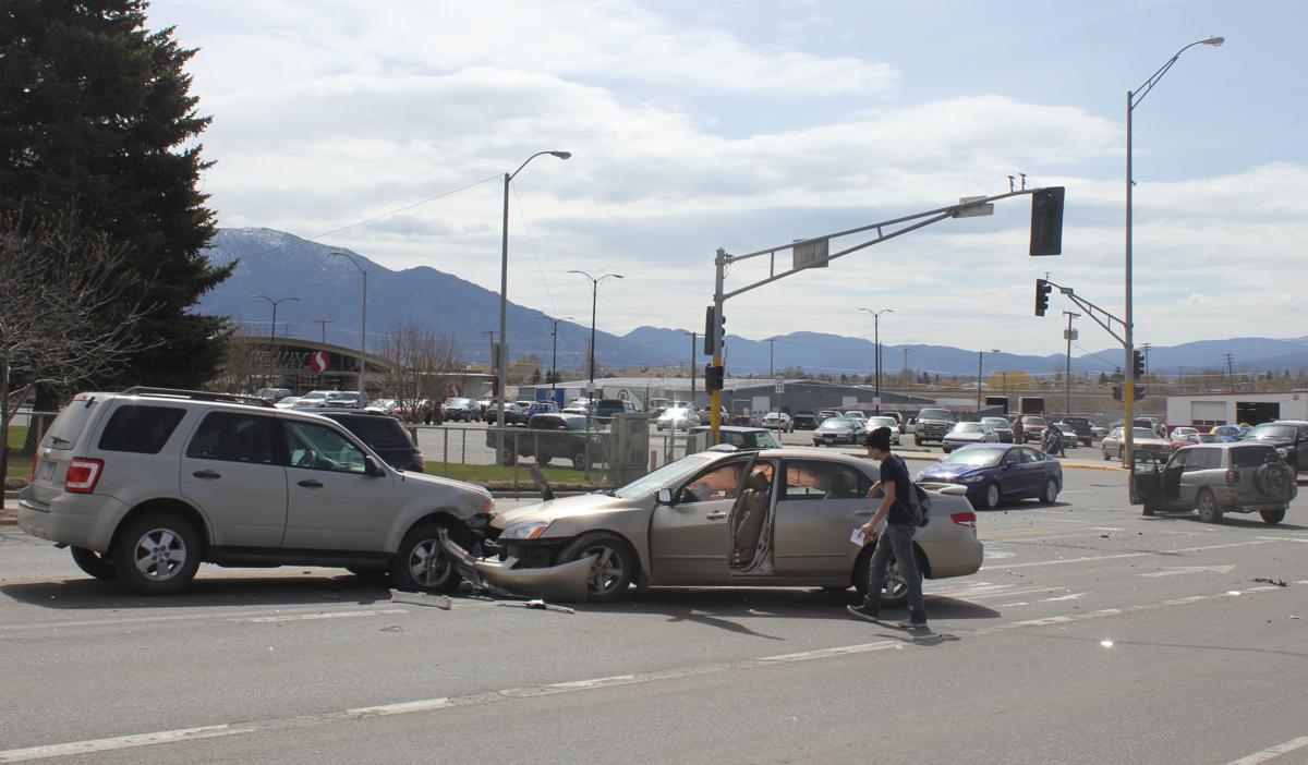 Two injured in crash at Front and Montana streets Local