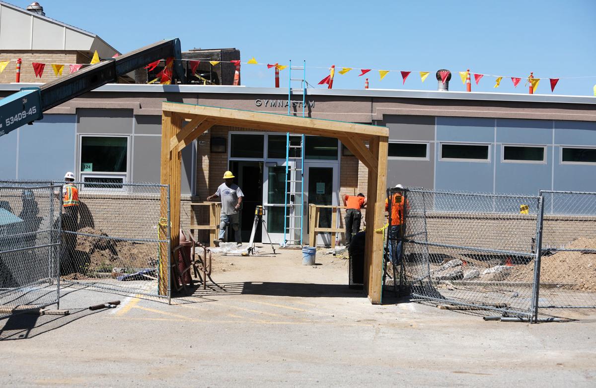 East Middle School under construction