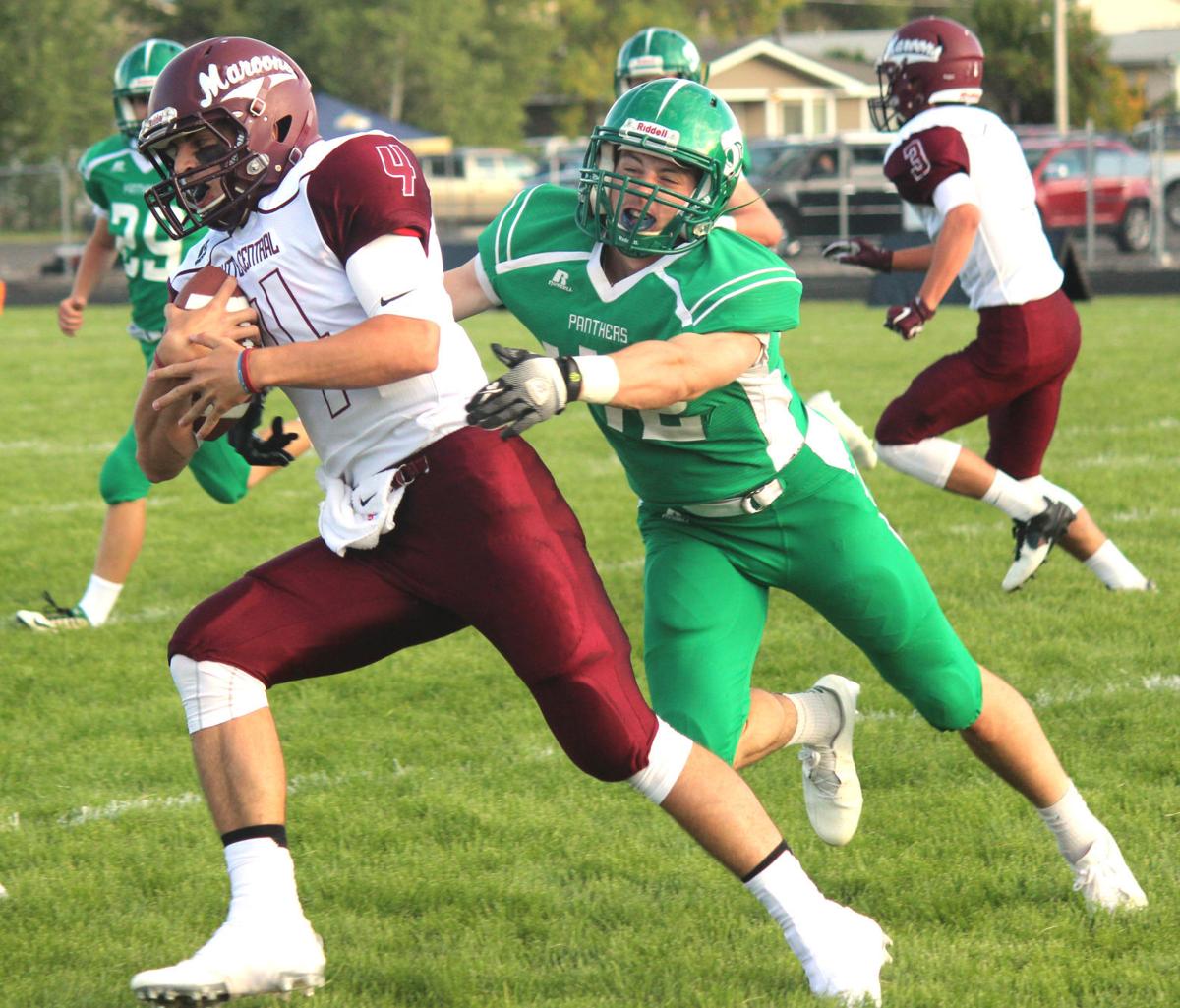 Big Plays Lift Belgrade Past Butte Central High School Football