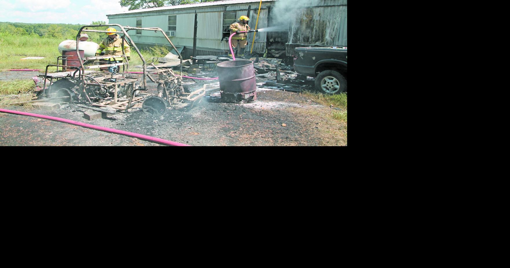 CCFR responds after fire spreads to mobile home | News | murrayledger.com