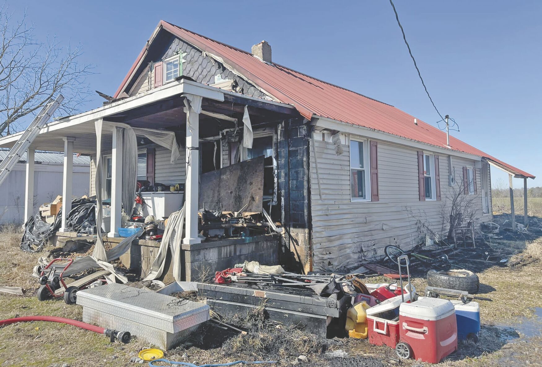 CCFR Saves Structure From Yard Fire | News | Murrayledger.com