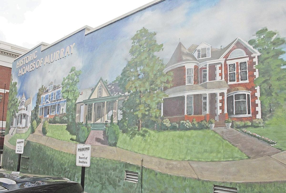 Mural Adds Something Extra To Downtown Murray Local News Murrayledger Com
