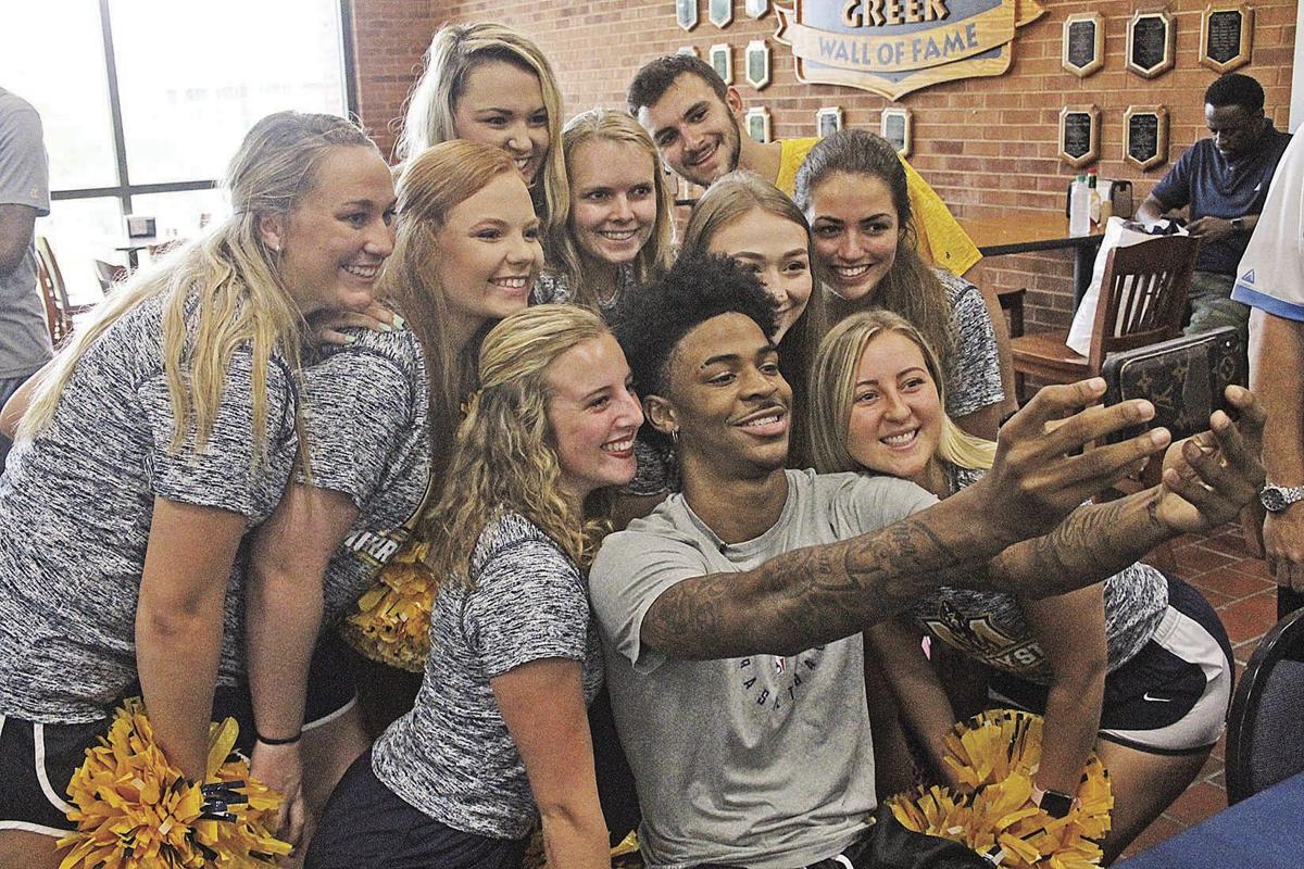 Morant Mania Grizzlies Top Draft Pick Comes Back To Murray For A