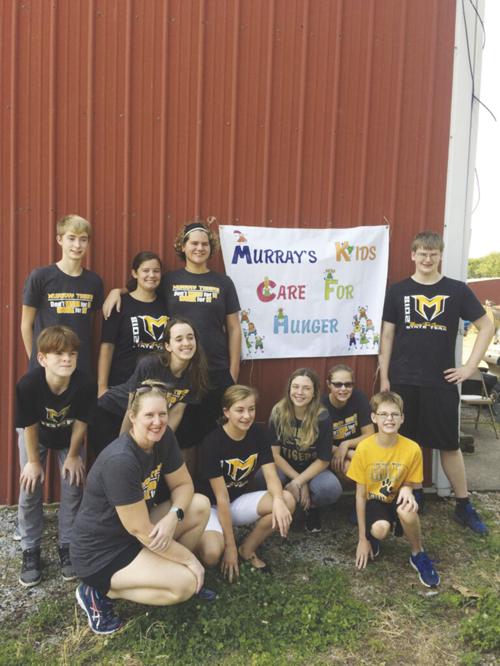 MHS Swim Team lends a helping hand
