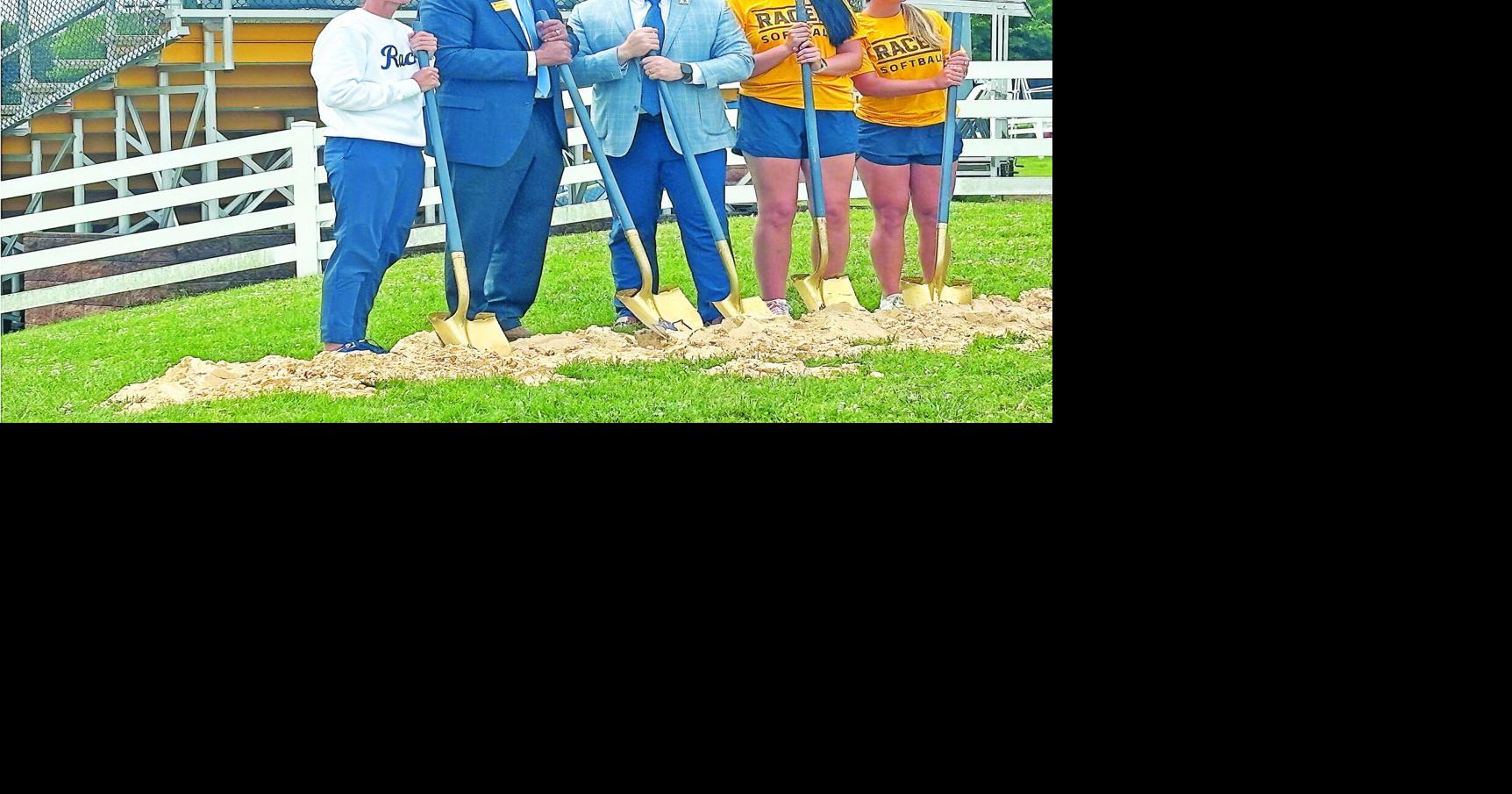 Racer softball breaks new ground; Hartmann press box serves as latest athletics project